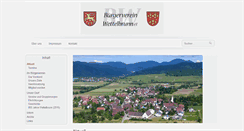 Desktop Screenshot of buergerverein-wettelbrunn.de